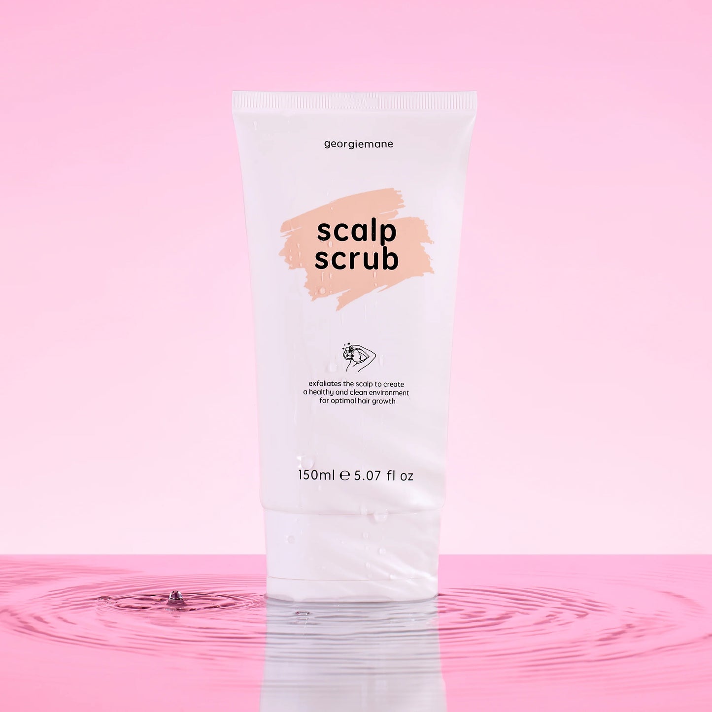 georgiemane scalp scrub