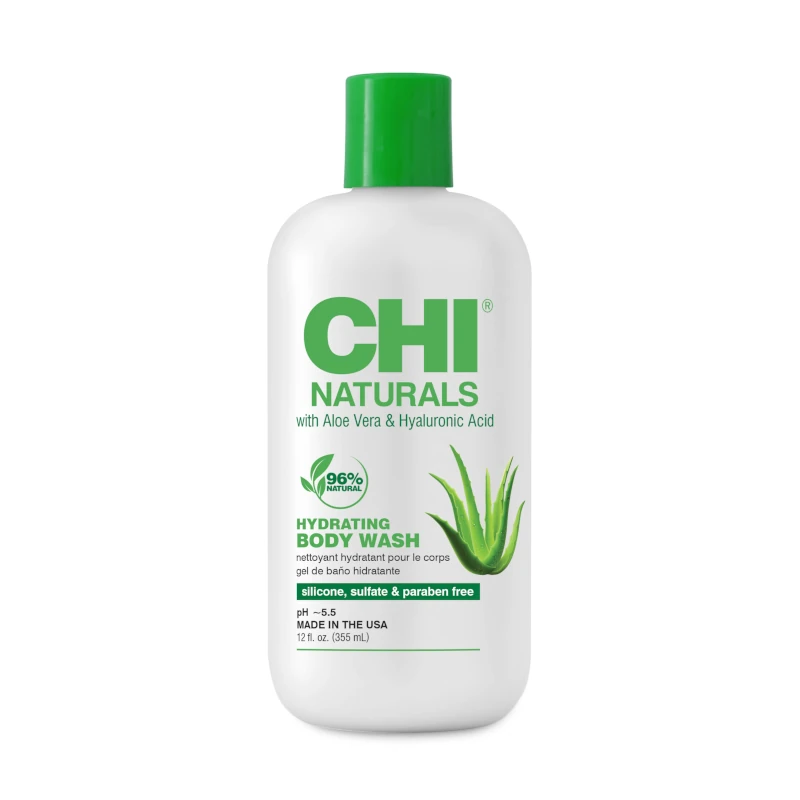 CHI Naturals with Aloe Vera & Hyaluronic Acid Body Wash