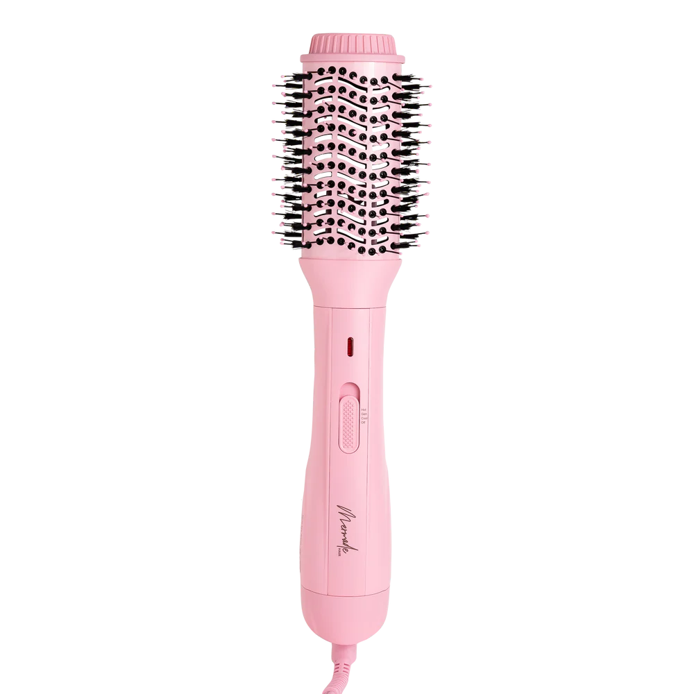 Mermade Hair Blow Dry Brush Pink