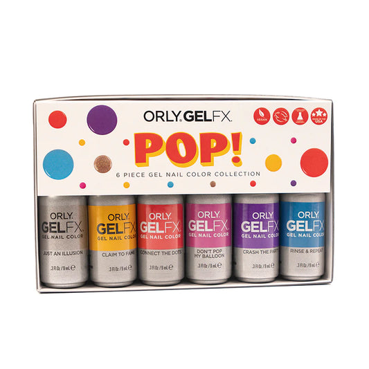 ORLY POP! Gel Nail Color 6PIX