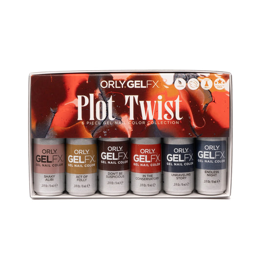 ORLY Plot Twist Gel Nail Color 6PIX