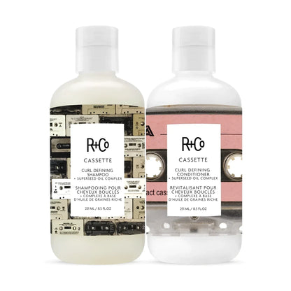 R+Co Cassette Curl Shampoo + Conditioner Set