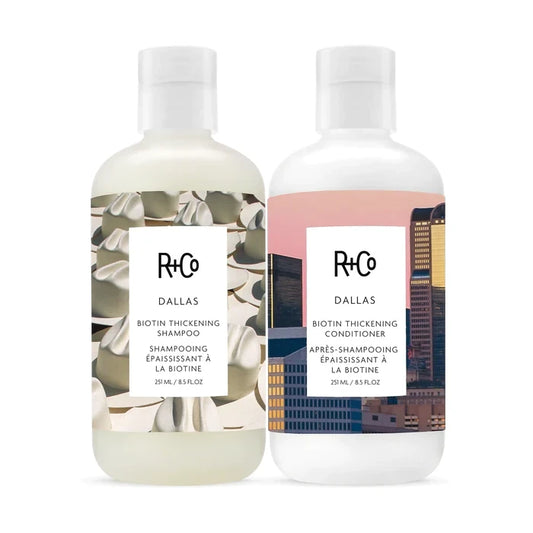 R+Co Dallas Biotin Thickening Shampoo + Conditioner Set