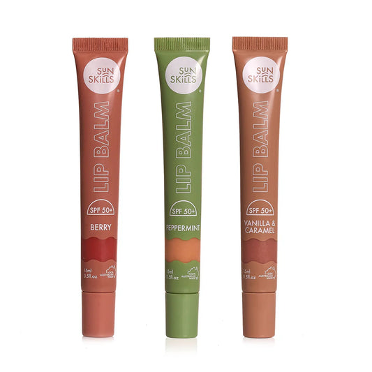 Sun Skills SPF Lip Balm Trio