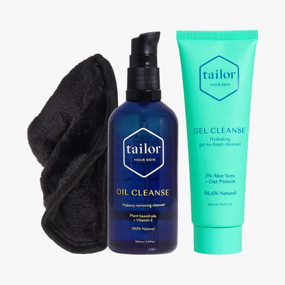Tailor Double Cleansing Routine