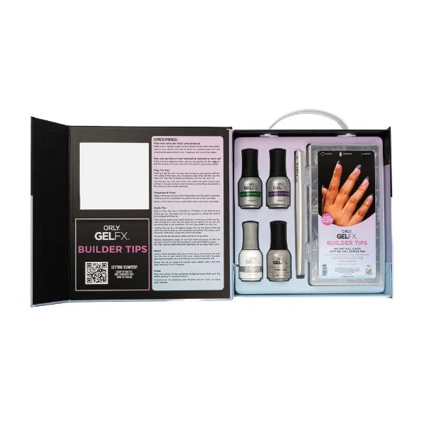 ORLY GELFX Builder Tips Starter Kit - Almond