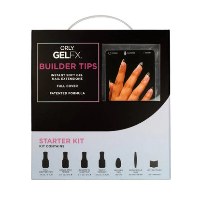 ORLY GELFX Builder Tips Starter Kit - Almond