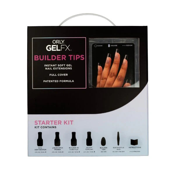 ORLY GELFX Builder Tips Starter Kit - Square