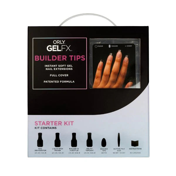 ORLY GELFX Builder Tips Starter Kit - Square