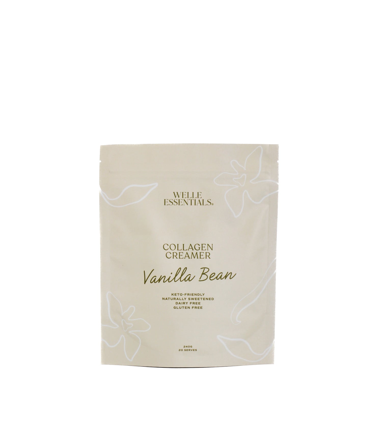 Welle Essentials Collagen Creamer Vanilla Bean