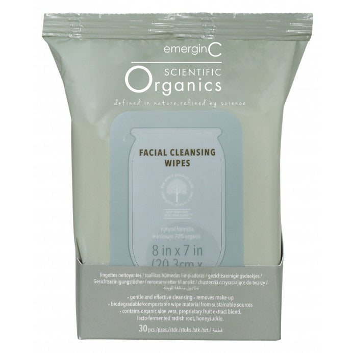 Scientific Organics Facial Cleansing Wipes