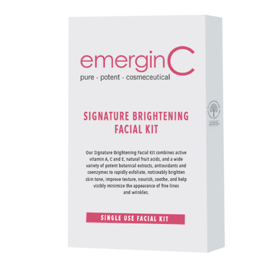 emerginC Signature Brightening Facial Kit